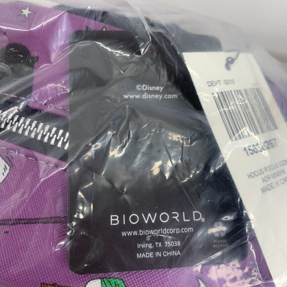 Bioworld Disney Hocus Pocus Icons Mini Backpack Purple NWT main image 3
